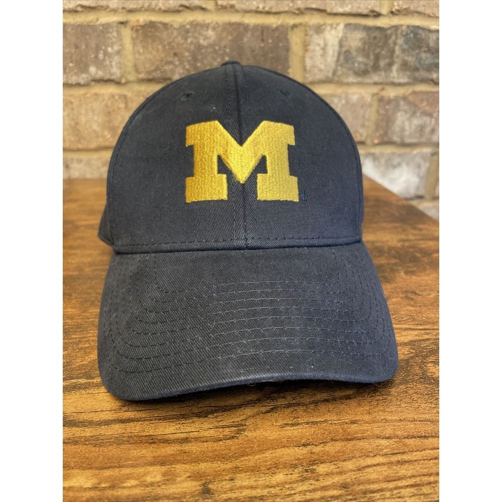 Fan Favorite Michigan Wolverines Cap, Adjustable - Navy/Yellow
